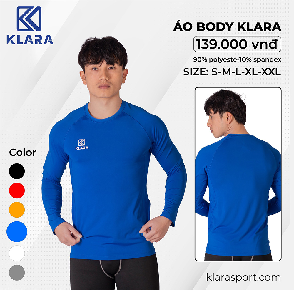 Áo Body Klara – Xanh Bích