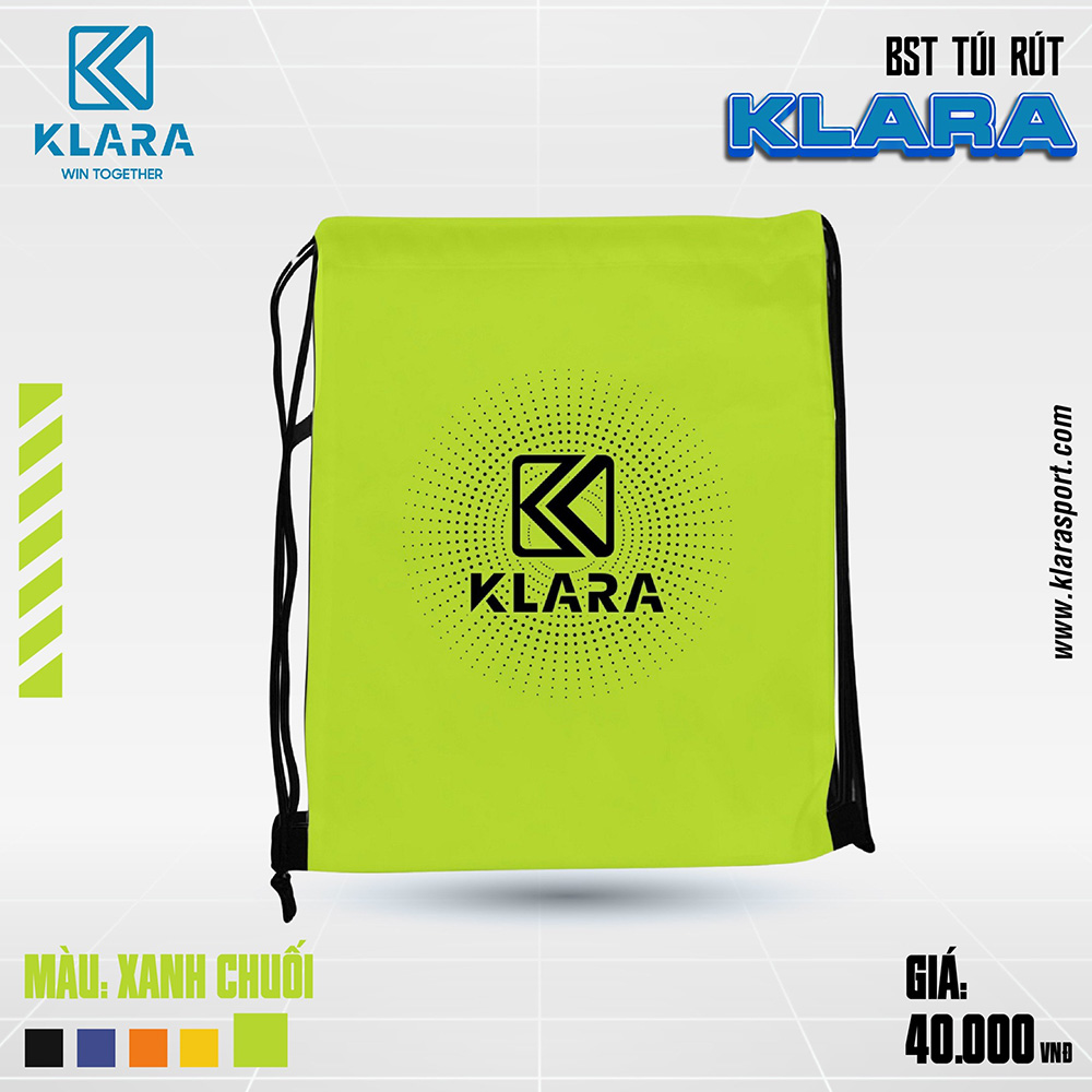 Túi rút Klara – Xanh Chuối